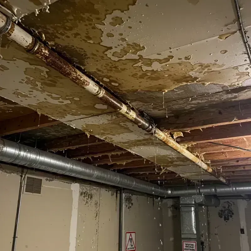 Ceiling Water Damage Repair in Turtle Lake, WI