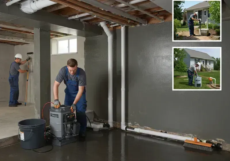 Basement Waterproofing and Flood Prevention process in Turtle Lake, WI